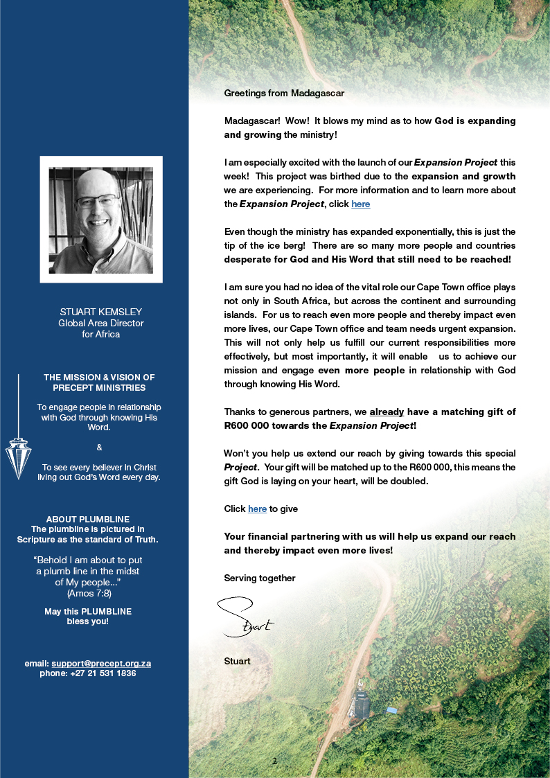 Plumbline 2019 April2